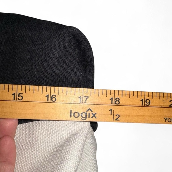 Jobs Ashton Kutcher Canvas Tote Bag with Black Straps - Picture 5 of 7